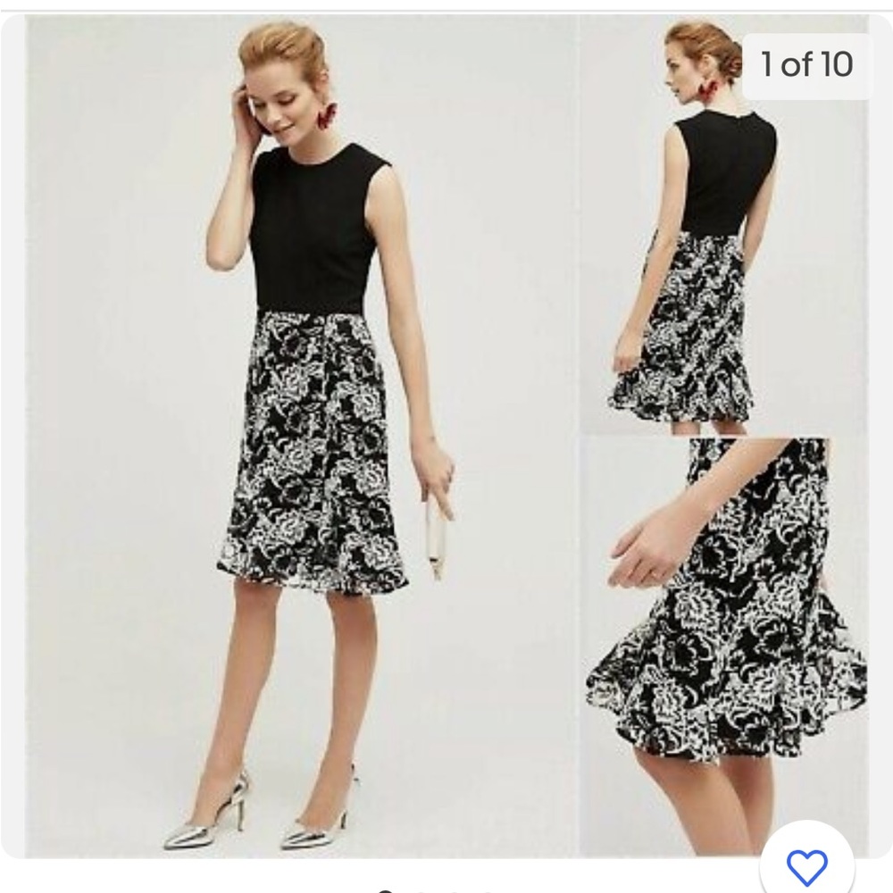 Anthropologie Monorose Midi Dress